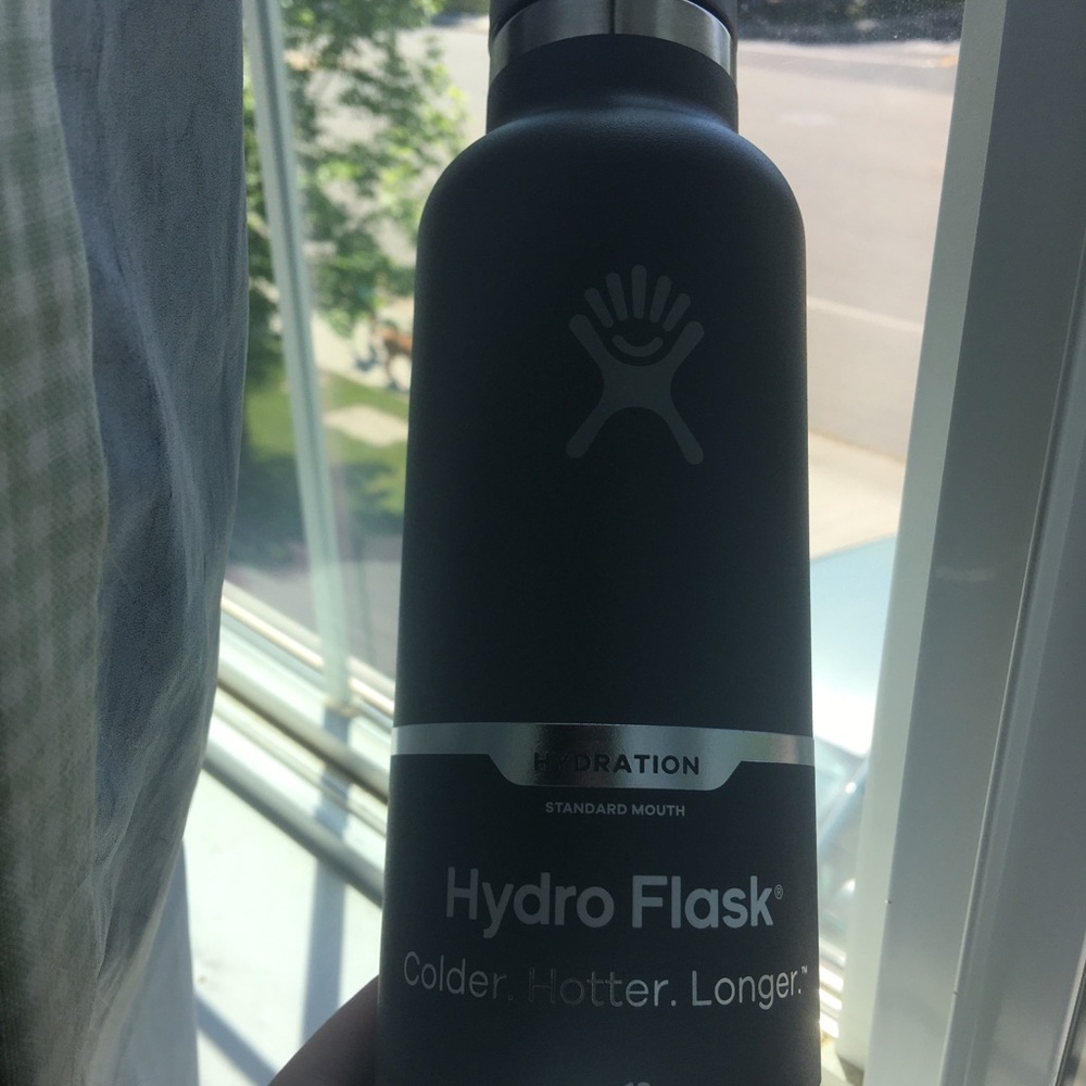BRAND NEW! gray hydro! unused! (stickers included)